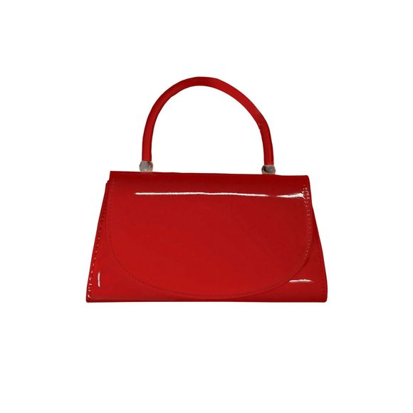 Evening Handbags Patent Leather Clutch Elegant Chain Strap Flap Bag :^) - Picture 1 of 6